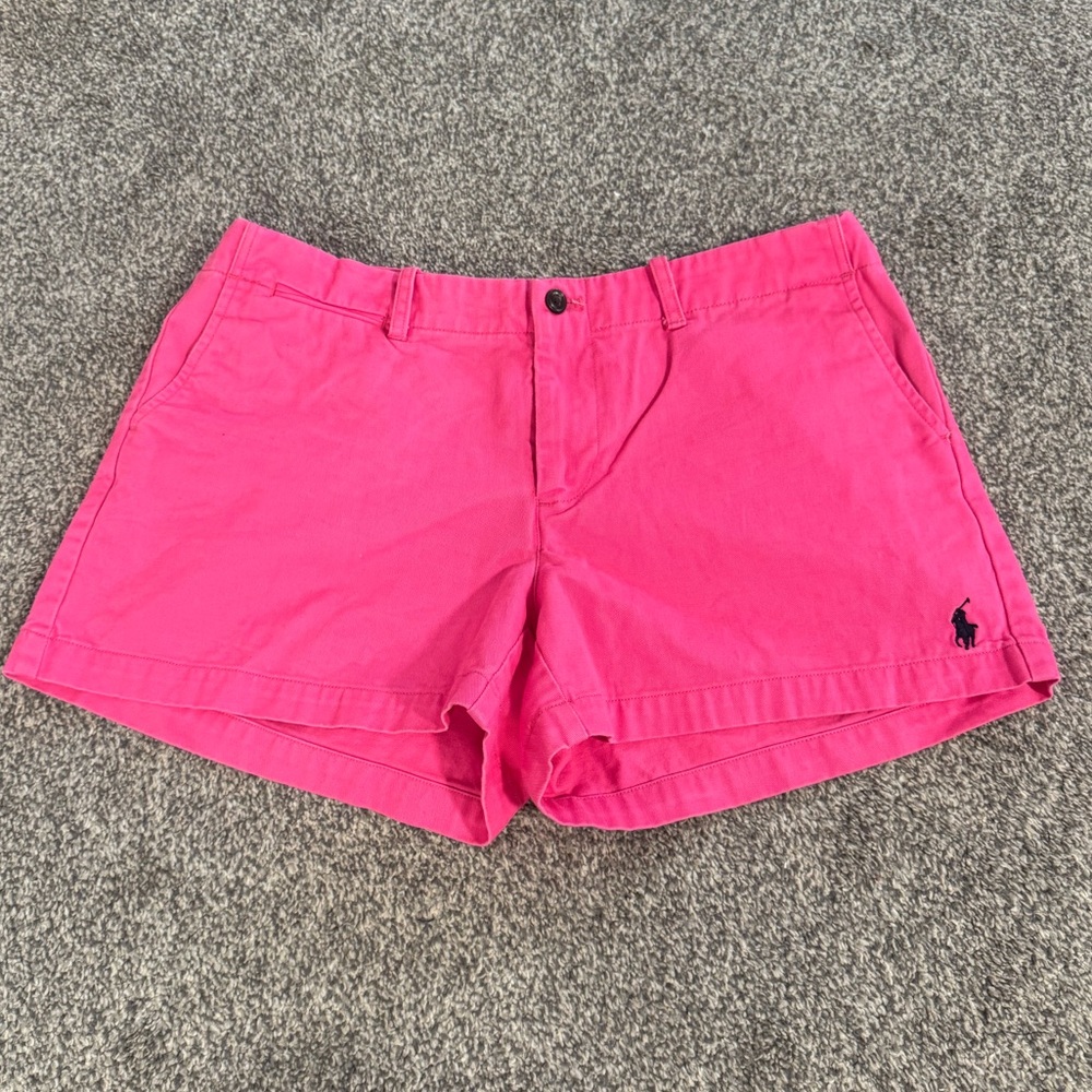 Ralph Lauren Women's Bright Pink Shorts